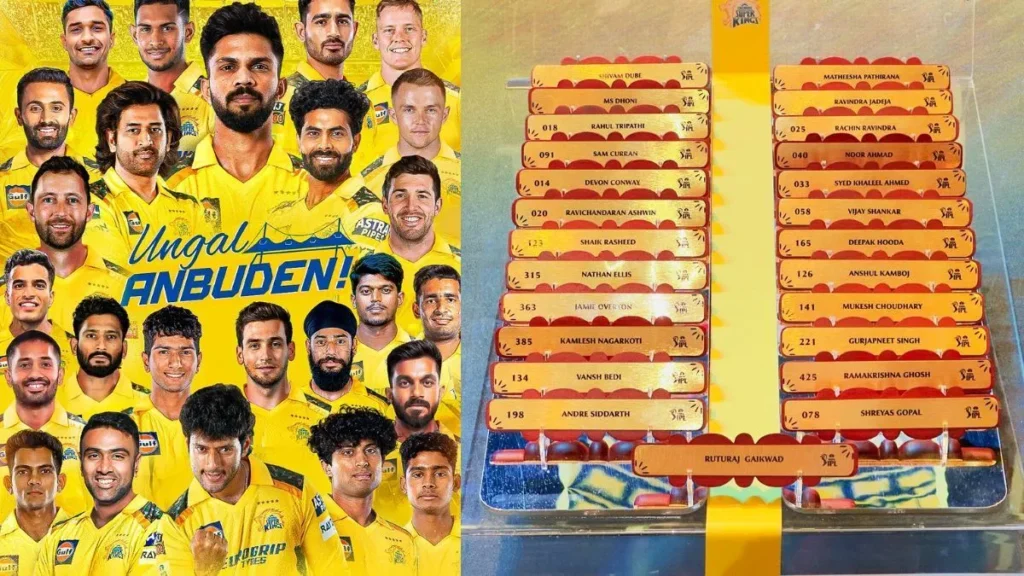 Chennai Super Kings squad IPL 2025 | hidden gems