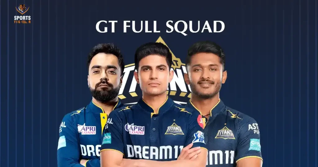 Gujarat Titans FULL SQUAD IPL 2025